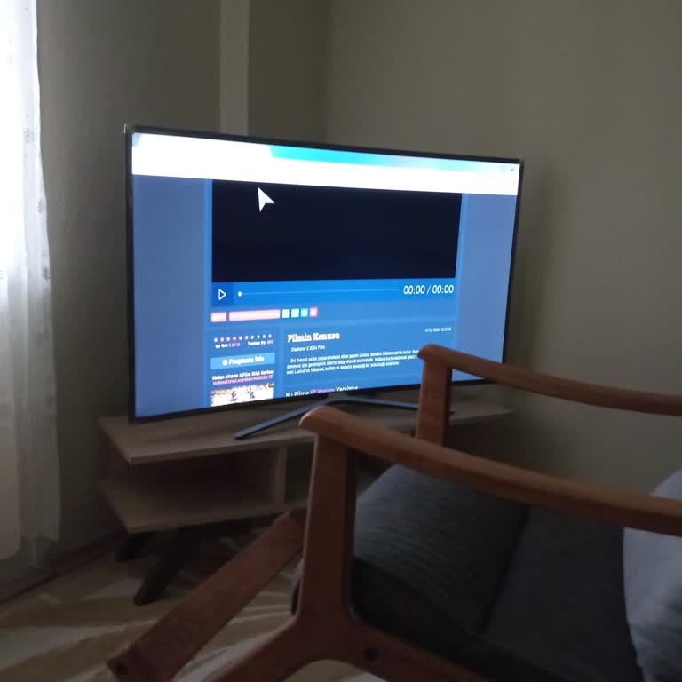 Samsung TV'de İnternet Üzerinden Film İzleme Sorunu