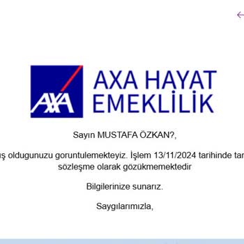Axa Sigorta'da Yanlış Poliçe İşlemi Ve Maaş Kesintisi Sorunu