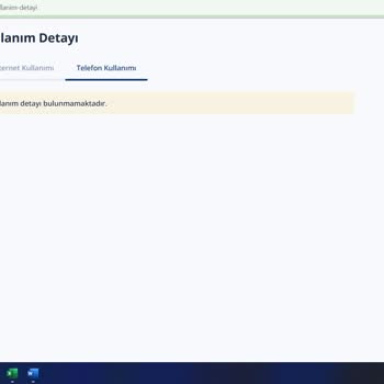 Telefon Kullanım Detaylarına Erişememe Sorunu