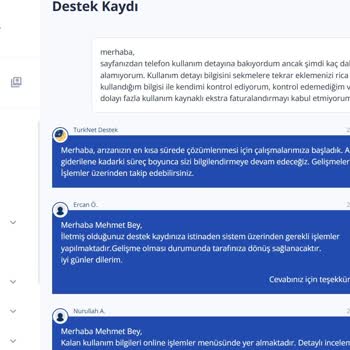Telefon Kullanım Detaylarına Erişememe Sorunu
