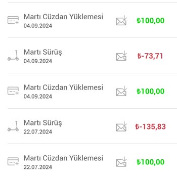 Martı Uygulamasında Kayıp Para Sorunu