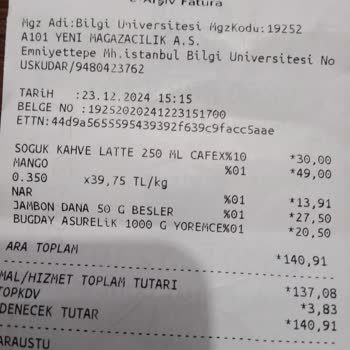 A101'de Yanlış Ürün Fiyatlandırması Ve Kaba Davranış