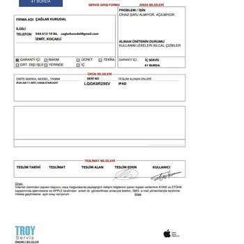 Apple Ürünlerinde Garanti Sorunu Ve Haksız Değişim Ücreti Talebi