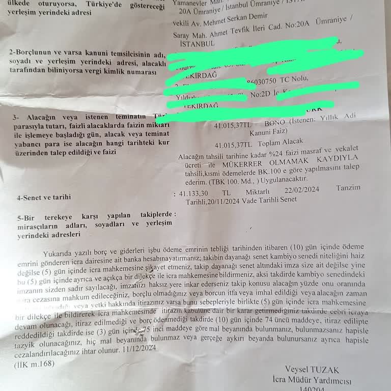 Eminevim'de Beklenmedik İcra Şoku