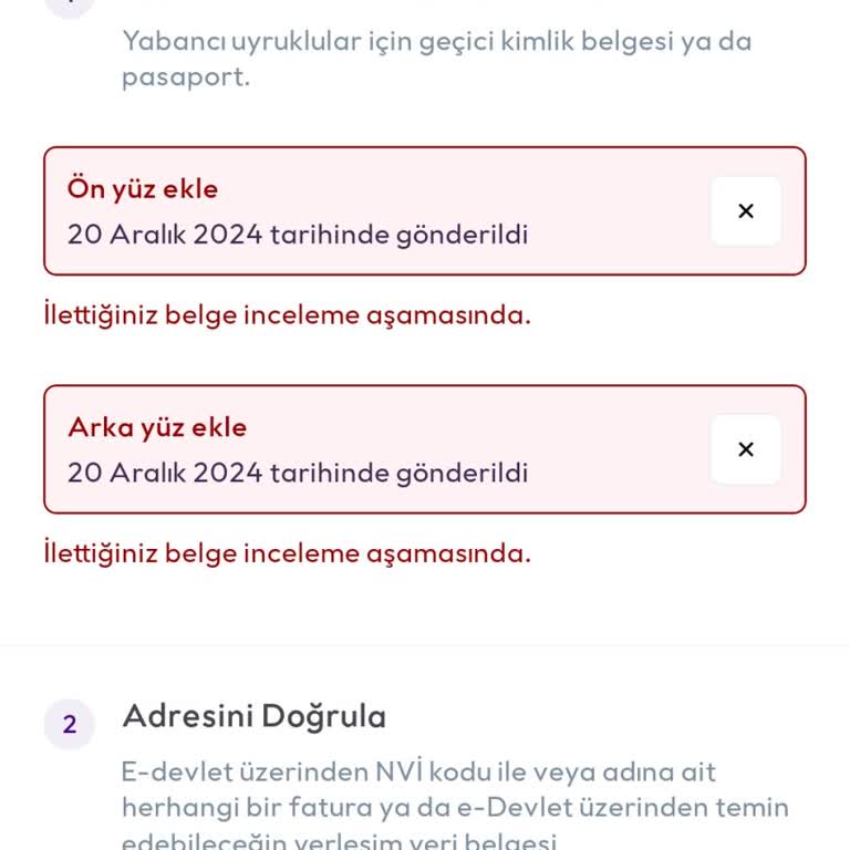 Hesap Onayı Beklerken Mağduriyet