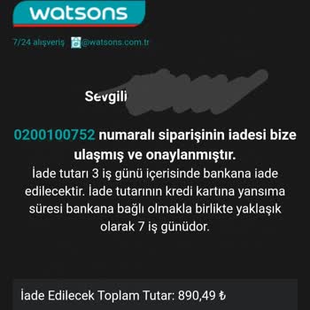 İndirim Döneminde İptal Edilen Sipariş Mağduriyeti
