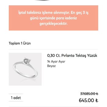 Yanlış Bilgilendirme Ve İptal Edilen Siparişler Nedeniyle Mağduriyet