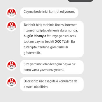 Vodafone Cayma Bedeli Sürprizi: 0 TL Den 1312 TL Ye