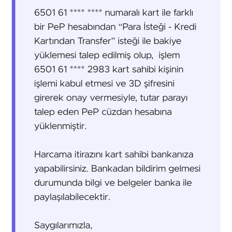 Yanlış İşlem Sonrası Ücret İadesi Talebi