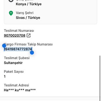 Teslim Edilmemiş Kargo Sorunu