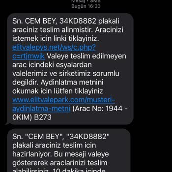 Hastane Otoparkında Yanıltıcı Uygulamalar