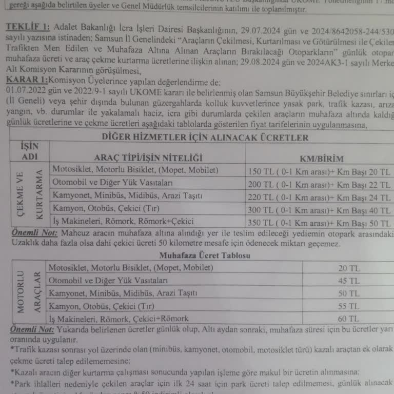 Soykan Otopark'ta Haksız Ücret Ve Fatura Sorunu