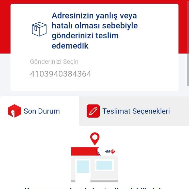 Aras Kargo Saka Şubesi Adres Bulamıyor Mu