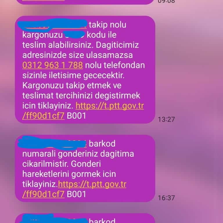 PTT Kargo Teslimat Sorunu Ve Yanıltıcı Bilgilendirme