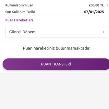 D&R Puan Kullanım Sorunu