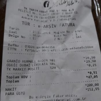 Bozuk Dubai Çikolatası: Tarım Kredi Kooperatifi Hayal Kırıklığı