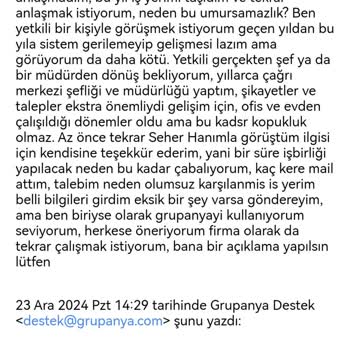 Grupanya.com İle İletişim Sorunları Ve İlgisizlik