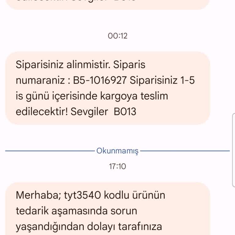 Stokta Var Görünen Ürün Neden Gönderilmiyor