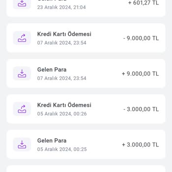 Kredi Kartı Borcu Ve Hesap Hareketleri Sorunu