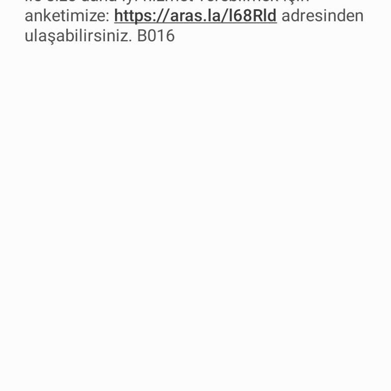 Aras Kargo Yanlış Teslimat Bildirimi Ve İletişim Eksikliği
