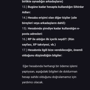 Hesap Güvenliği Ve Destek Eksikliği