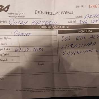 Gömleklerde Tiftiklenme Sorunu Ve Mağaza İlgisizliği
