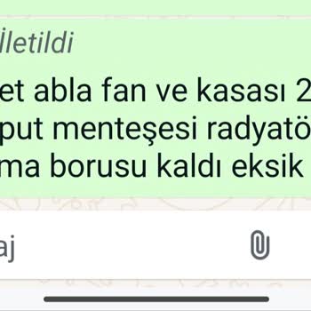 Parça Tedarikinde Gecikme Ve İletişim Eksikliği