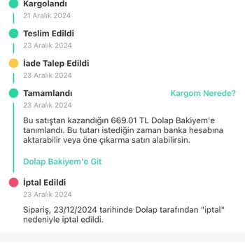 Dolap Uygulamasında Haksız İade Ve Müşteri Temsilcisi Hatası