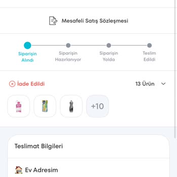 Sipariş İadesi Ve Müşteri Hizmetleri Sorunu