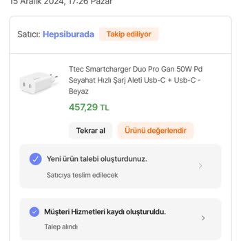 Hepsiburada'dan Gelen Tozlu Ve Arızalı Ürün Mağduriyeti