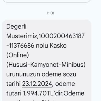 Banka Tarafından Bilgim Dışında Yapılan Kasko Ve İletişim Sorunları