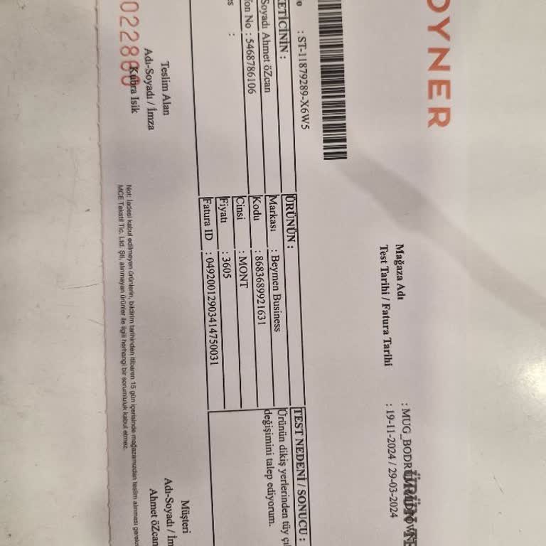 Kuş Tüyü Sorunu: Beymen Mont Fiyaskosu