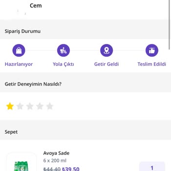 Teslim Edilmeyen Sipariş Ve İade Sorunu: Getir'de Müşteri Hizmetleri Çıkmazı
