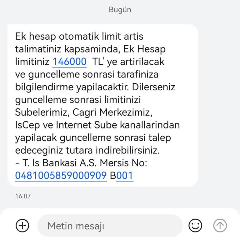 İş Bankası'nın Bilgim Dışında Limit Artışı Usulsüzlüğü