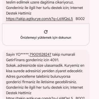 AGT Kurye İle Teslimat Sorunu