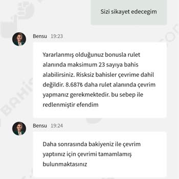 Yanlış Hesaplanan Çevrim Şartları Ve Mağduriyet