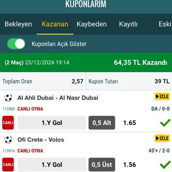 Kupon Tutarı Ve Ödeme Hatası