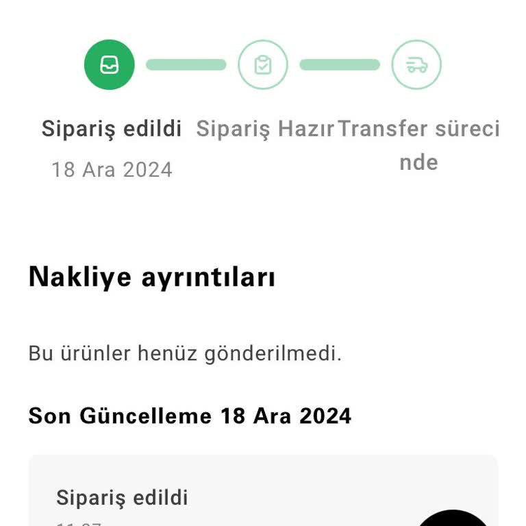 Sipariş Sonrası İletişimsizlik Ve Mağduriyet