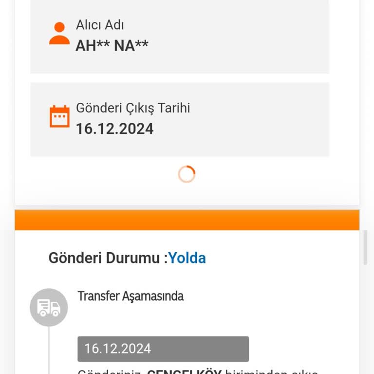 Teslim Edilmeyen Kargo Ve İletişimsizlik Sorunu