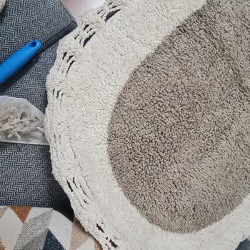 İlk Yıkamada Makineyi Tıkayan Banyo Paspası