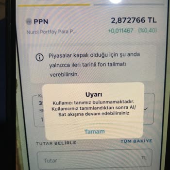 Hesap Açılışında Fon Alma Sorunu