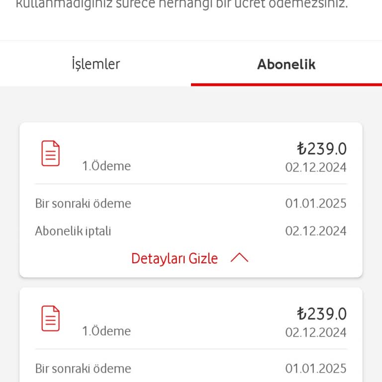 Habersiz Abonelik Ve Ücretlendirme Sorunu