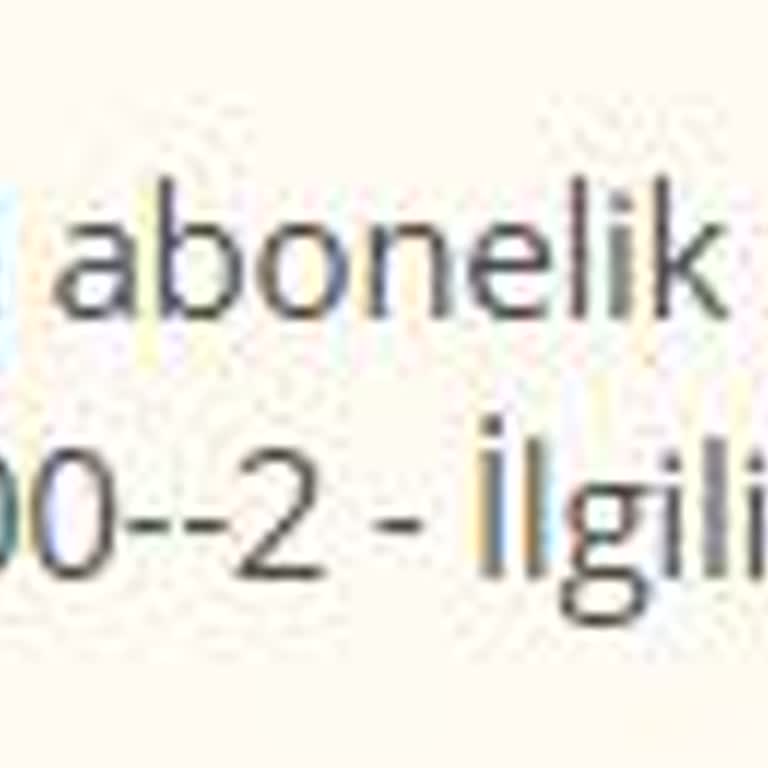 Abonelik İşlemlerinde Boş Alan Sorunu