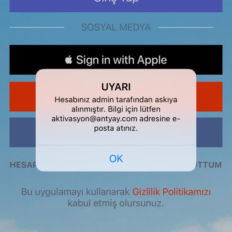 Antrenman Yayıncılık Hologram Sorunu Nedeniyle Hesap Askıya Alındı