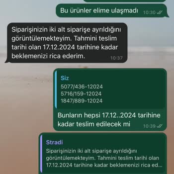 Eksik Ürün Teslimatı Ve Yanıltıcı İletişim