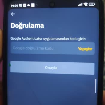 Binance TR Hesabımda Güvenlik Sorunu Ve Erişim Problemi