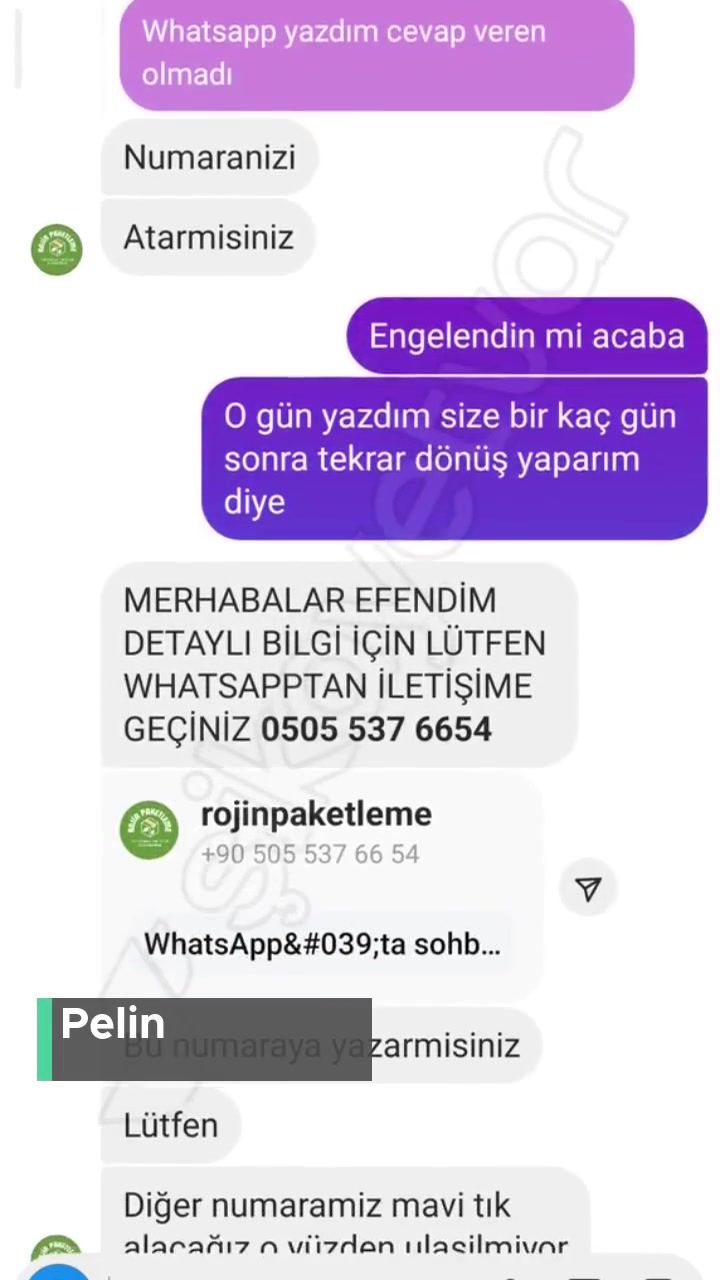 Rojin Paketleme Acenteleri Yanıltması! videonun kapak resmi