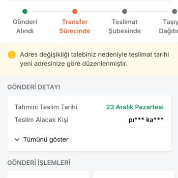 Trendyol Ekspres Kargo Teslimatında Büyük Gecikme