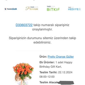 Yanlış Çiçek Teslimatı Ve Müşteri Hizmetleri Sorunu