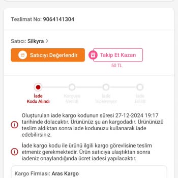 Trendyol'dan Hasarlı Ürün Ve İade Sorunu